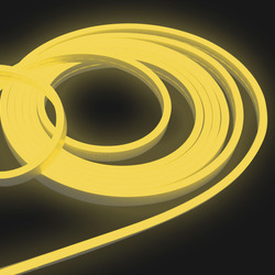 Гибкий неон Infinilite постоянного свечения 12 В Т2, 6 х 12 мм, 120 LED/м, 50 м, шаг резки 8.3 мм, цвет LED желтый золотой