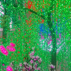 Светодиодное дерево Infinilite "Плакучая ива", 300 х 320 см, 2565 LED, =24 В/~220 В, коричневый ствол IP65, зеленые листья